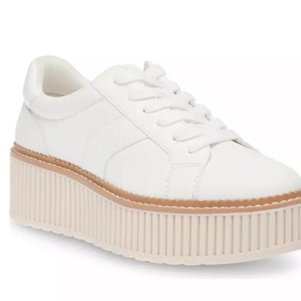 DV by Dolce Vita White Platform Sneakers